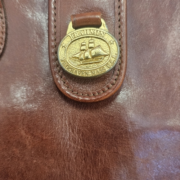 Brown, Leather, Handbag, Vintage, Designer, Travel, Vacation, Luxury, Purse - Picture 3 of 13